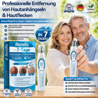 Negozio ufficiale del marchio | 🍎🌙Remifa ® Rimuovi macchie ed escrescenze cutanee in 7 giorni (roller indolore, senza cicatrici dopo l'uso)