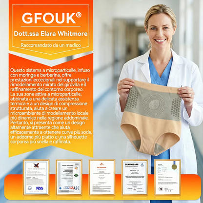 👨‍⚕️💕Solo Store Ufficiale - 70% GFOUK® Shorts 4-in-1 – Snellisci, Tonifica, Brucia Grassi 🎉 Con Moringa & Berberina | Risultati Visibili