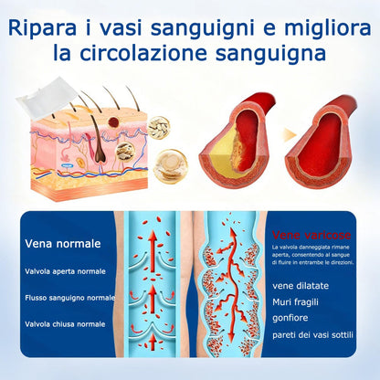🇮🇹👨‍⚕️💝GFOUK® VeinTarget Microneedle Patch⚡Sollievo immediato, risultati a lungo termine