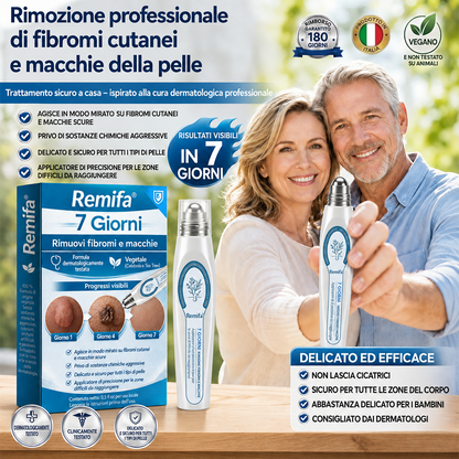 Negozio ufficiale del marchio | (QZBSYZUPSELL)Remifa ® Rimuovi macchie ed escrescenze cutanee in 7 giorni (roller indolore, senza cicatrici dopo l'uso)