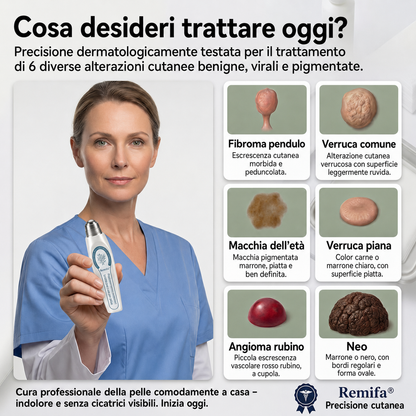 Negozio ufficiale del marchio | (QZBSYZUPSELL)Remifa ® Rimuovi macchie ed escrescenze cutanee in 7 giorni (roller indolore, senza cicatrici dopo l'uso)
