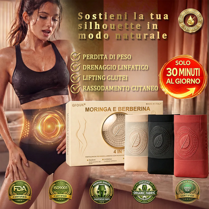 👨‍⚕️💕Solo Store Ufficiale - 70% GFOUK® Shorts 4-in-1 – Snellisci, Tonifica, Brucia Grassi 🎉 Con Moringa & Berberina | Risultati Visibili