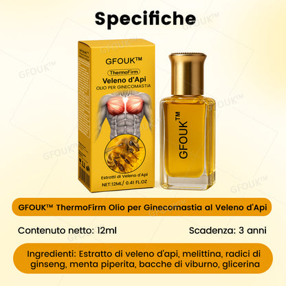 GFOUK™ ThermoFirm Veleno d'ape Ginecomastia Olio