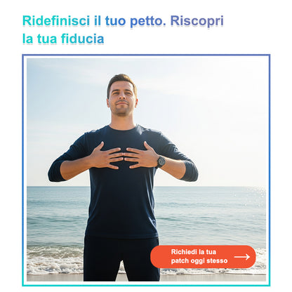 GFOUK® NanoMedix Patch Ginecomastia - Azione Brucia Grassi e Tonificante