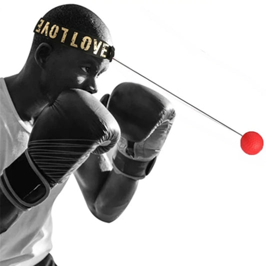 Palla reattiva da boxe con fascia – allenamento per riflessi, velocità e coordinazione