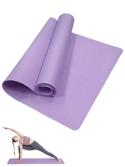 Tappetino fitness antiscivolo – morbido e leggero per yoga, pilates e allenamento a casa