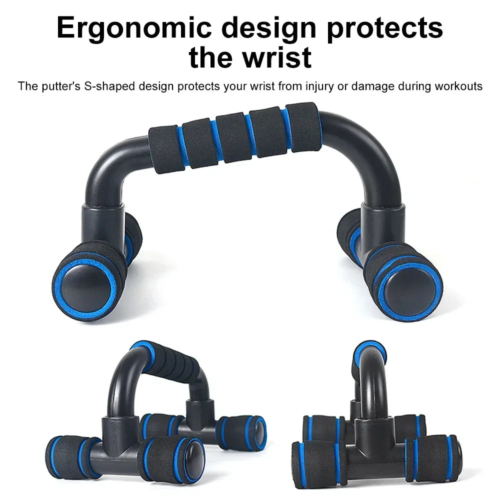 Supporto push-up pieghevole – trainer per petto, braccia, addome e schiena