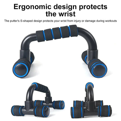 Supporto push-up pieghevole – trainer per petto, braccia, addome e schiena