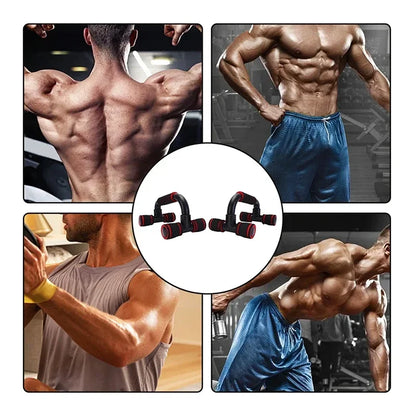 Supporto push-up pieghevole – trainer per petto, braccia, addome e schiena