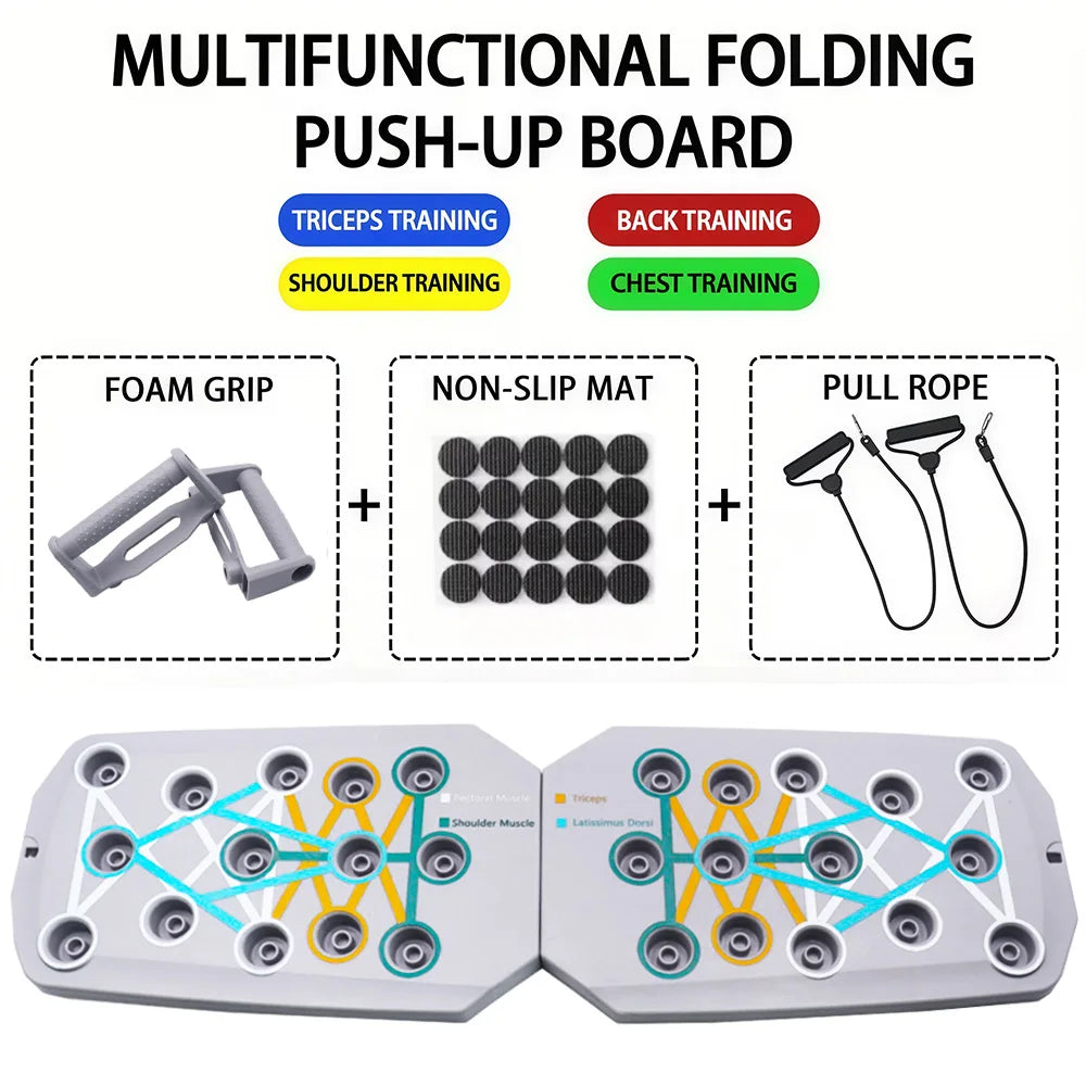 Push-up board multifunzione – allenamento completo per la parte superiore del corpo