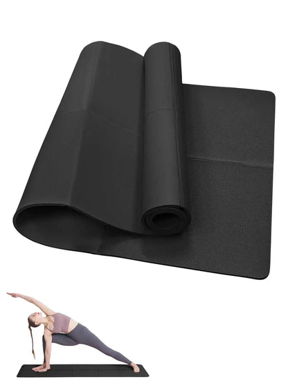 Tappetino fitness antiscivolo – morbido e leggero per yoga, pilates e allenamento a casa