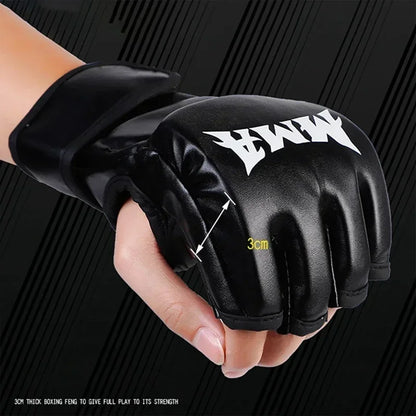 Guanti da boxe a mezze dita – protezione per nocche e allenamento MMA