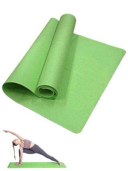 Tappetino fitness antiscivolo – morbido e leggero per yoga, pilates e allenamento a casa