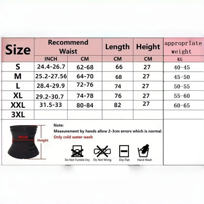 Cintura fitness modellante – fascia per vita e allenamento