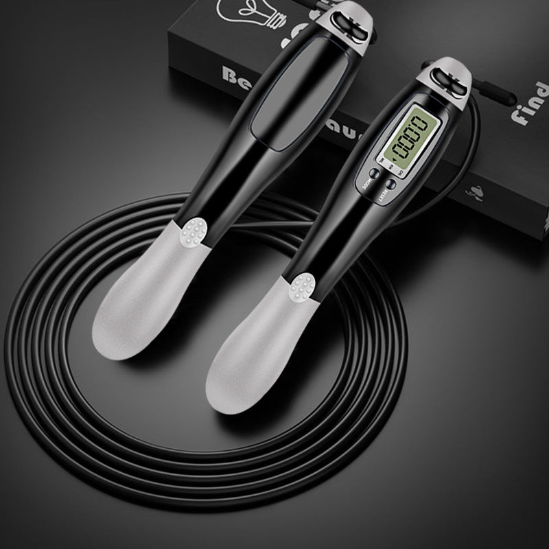 Dual-purpose Load-bearing Intelligent Electronic Counting Cordless Skipping Rope