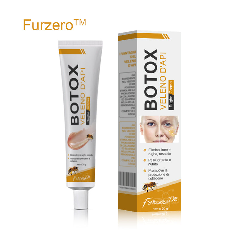 🐝 💧Prodotto e spedito dall'Italia✨ Furzero™ Botox Crema Rimuovi Rughe al Veleno d'Ape - 🔥 ULTIMO GIORNO SCONTO DEL 70%